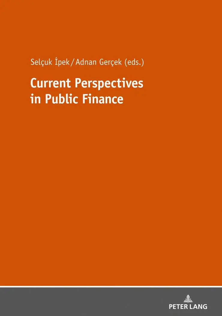 Current Perspectives in Public Finance Kartoniert (TB)