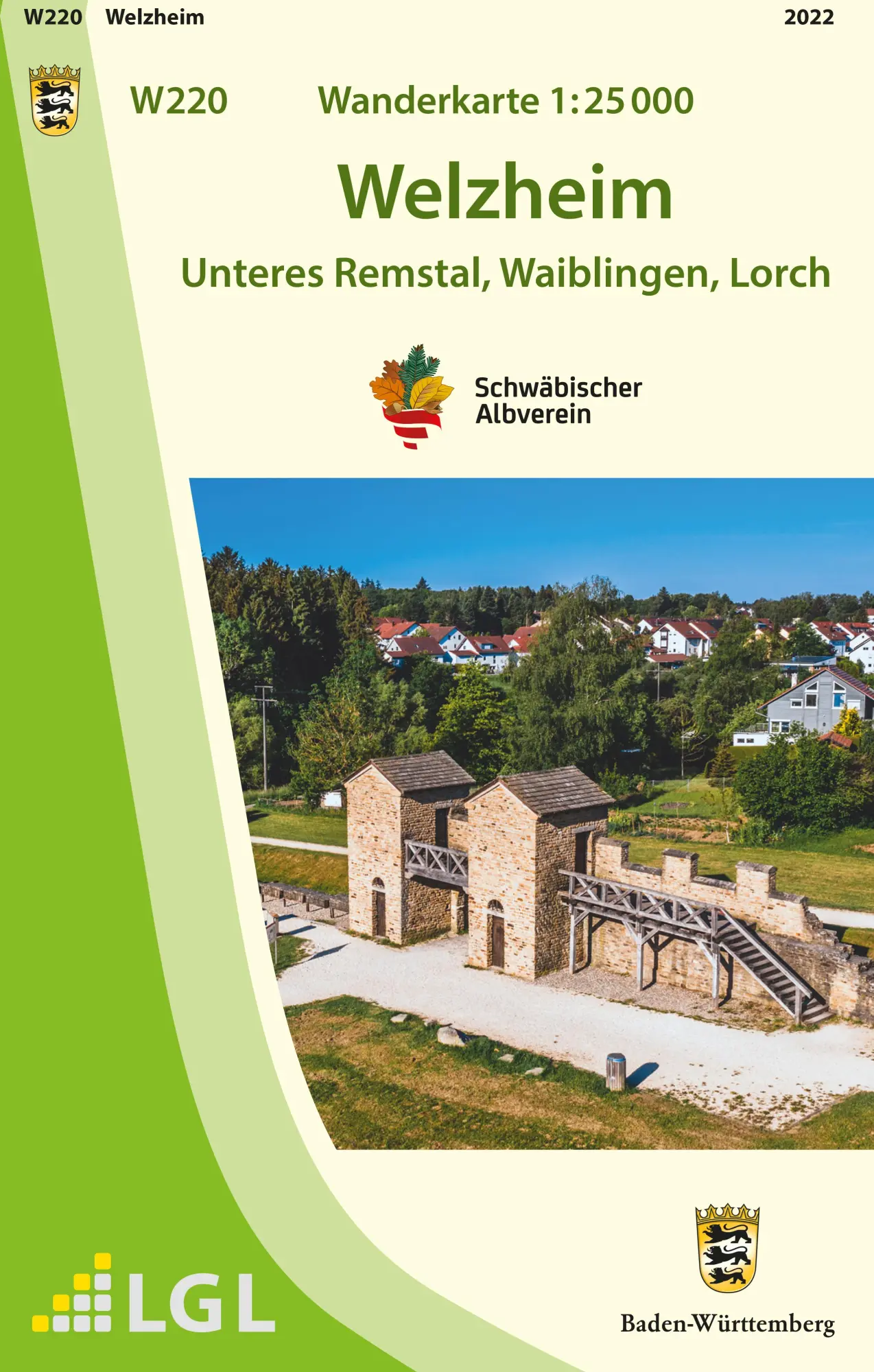 Cover: 9783863984465 | W220 Wanderkarte 1:25 000 Welzheim | Lgl | (Land-)Karte | 2 S. | 2022