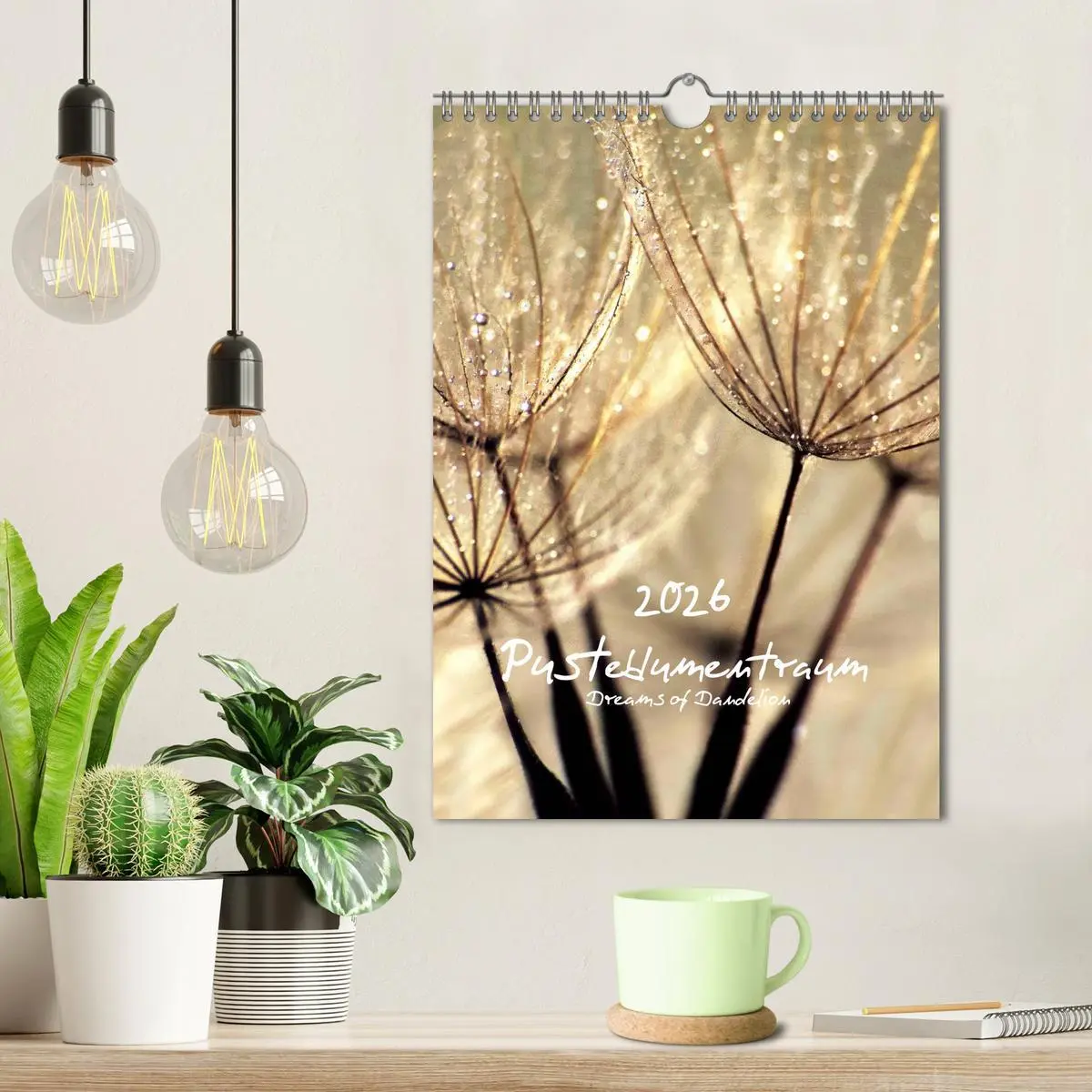 Bild: 9783516474565 | Pusteblumentraum - Dreams of Dandelion (Wandkalender 2026 DIN A4...