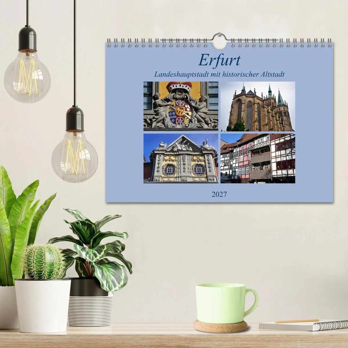 Bild: 9783569634565 | Erfurt - Landeshauptstadt mit historischer Altstadt (Wandkalender...
