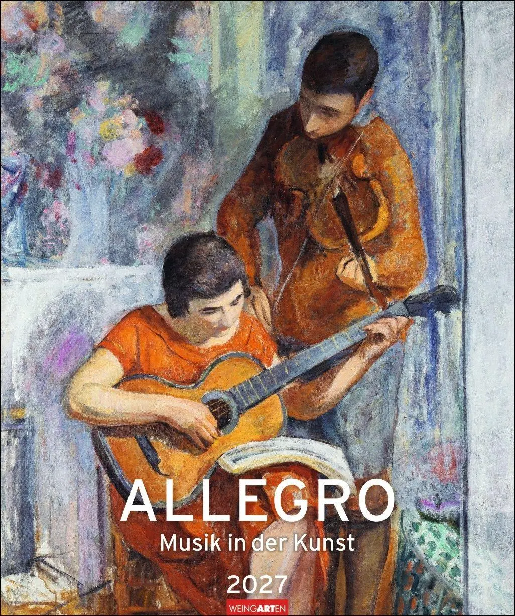 Cover: 9783839904565 | Allegro - Musik in der Kunst Kalender 2027 - Musik in der Kunst | 2027