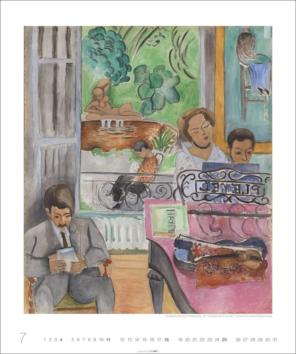 Bild: 9783839904565 | Allegro - Musik in der Kunst Kalender 2027 - Musik in der Kunst | 2027
