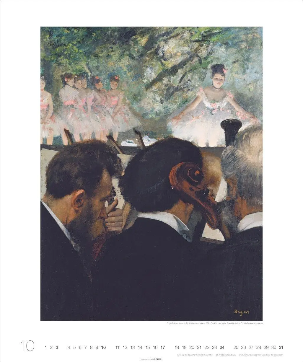 Bild: 9783839904565 | Allegro - Musik in der Kunst Kalender 2027 - Musik in der Kunst | 2027