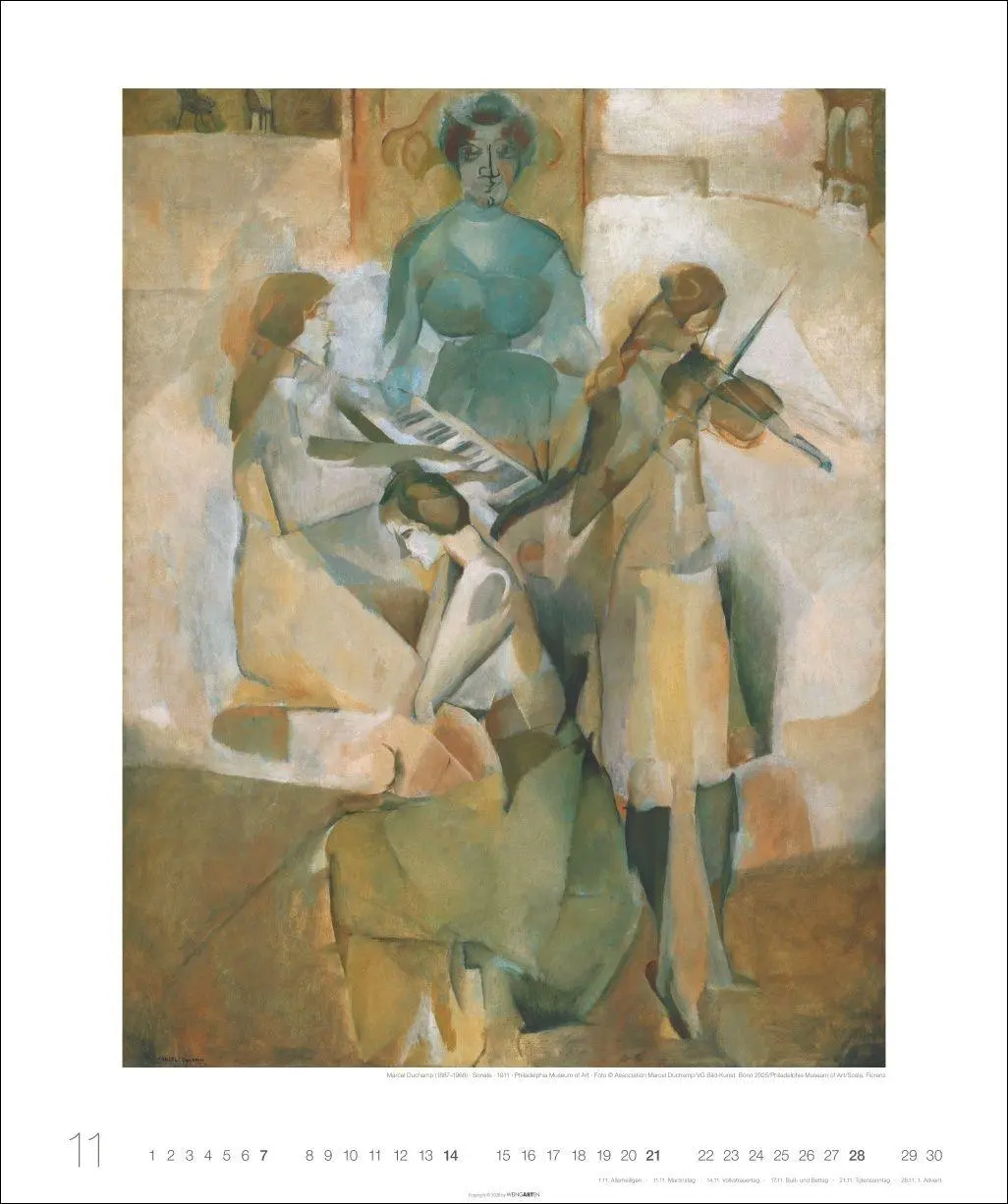 Bild: 9783839904565 | Allegro - Musik in der Kunst Kalender 2027 - Musik in der Kunst | 2027