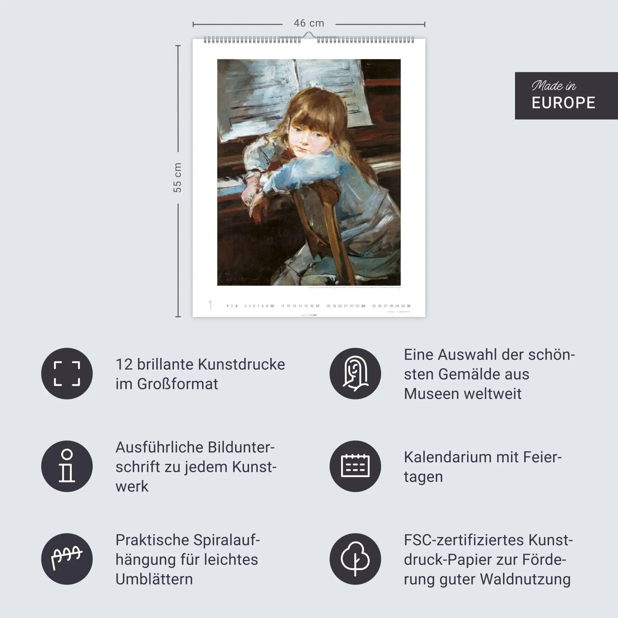 Bild: 9783839904565 | Allegro - Musik in der Kunst Kalender 2027 - Musik in der Kunst | 2027