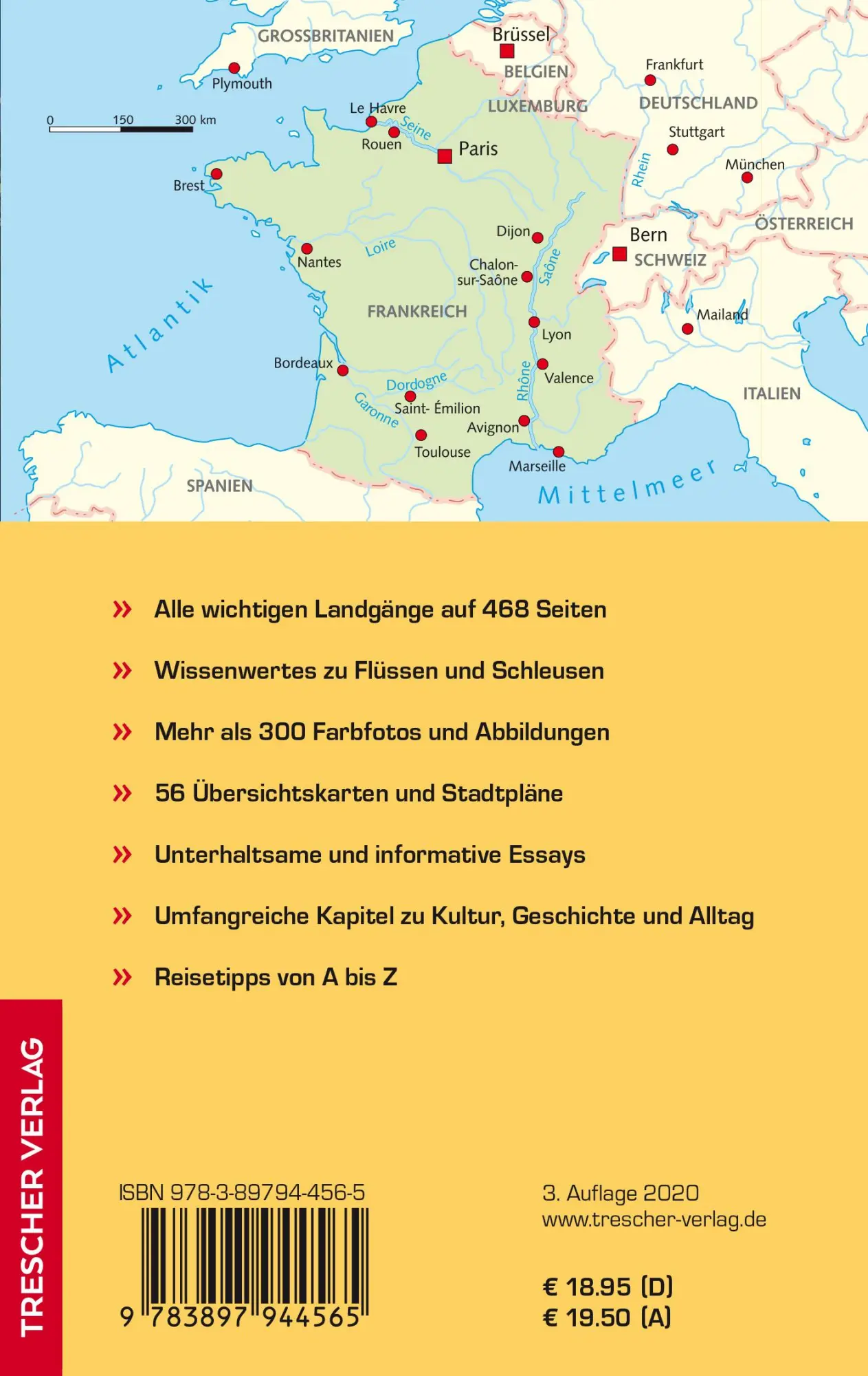 Rückseite: 9783897944565 | Reiseführer Flusskreuzfahrten Frankreich | Joost Ouendag | Taschenbuch