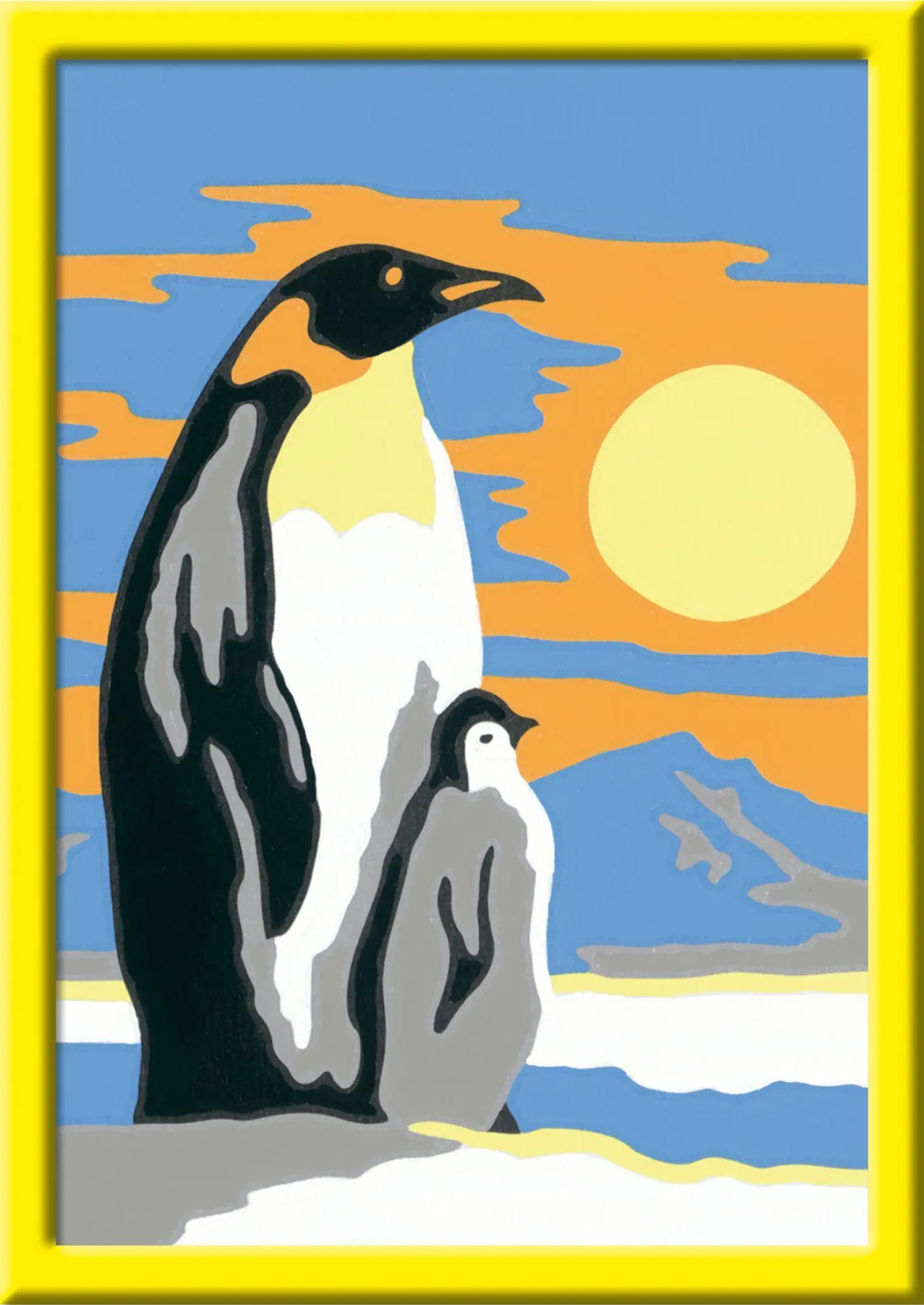 Bild: 4005556284665 | Süße Pinguine - Mal-Set | Spiel | CreArt Malen nach Zahlen | Deutsch