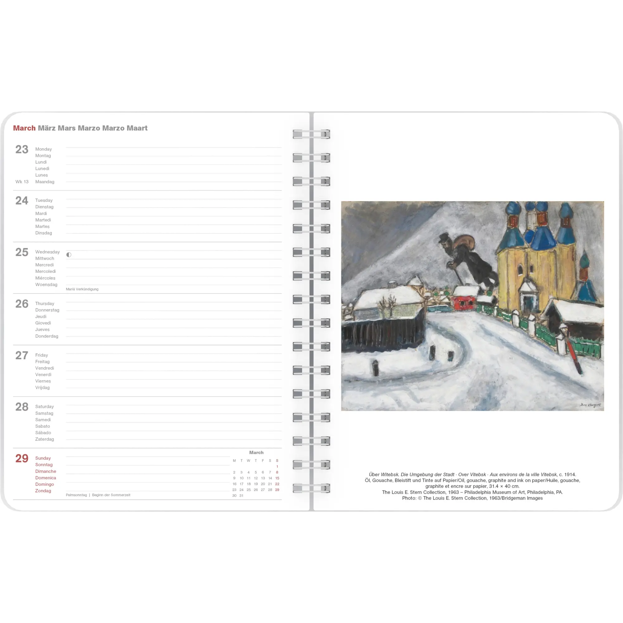 Bild: 4069095004665 | Marc Chagall 2026 - Diary - Buchkalender - Taschenkalender -...