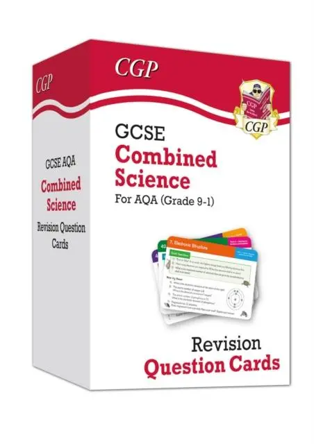 Cover: 9781789084665 | GCSE Combined Science AQA Revision Question Cards - Q&amp;A cards for...