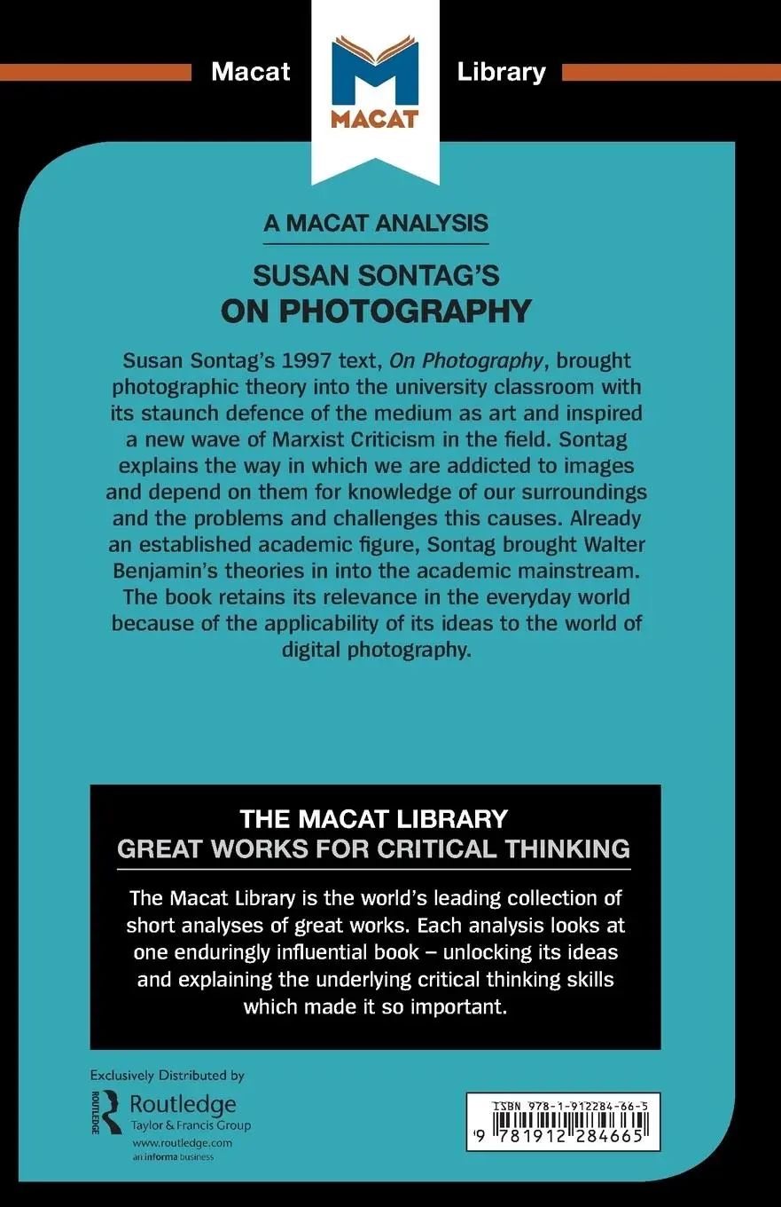 Rückseite: 9781912284665 | An Analysis of Susan Sontag's On Photography | Nico Epstein | Buch