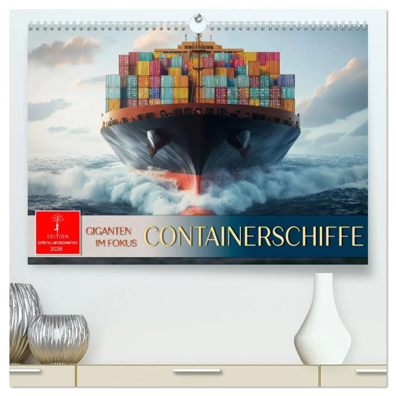 Cover: 9783457994665 | Containerschiffe - Giganten im Fokus (hochwertiger Premium...