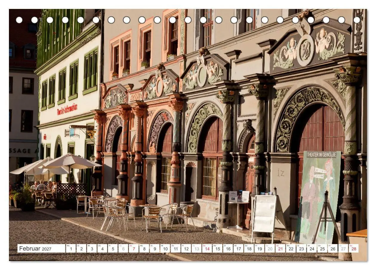 Bild: 9783516774665 | Thüringen - Weimar (Tischkalender 2027 DIN A5 quer), CALVENDO...