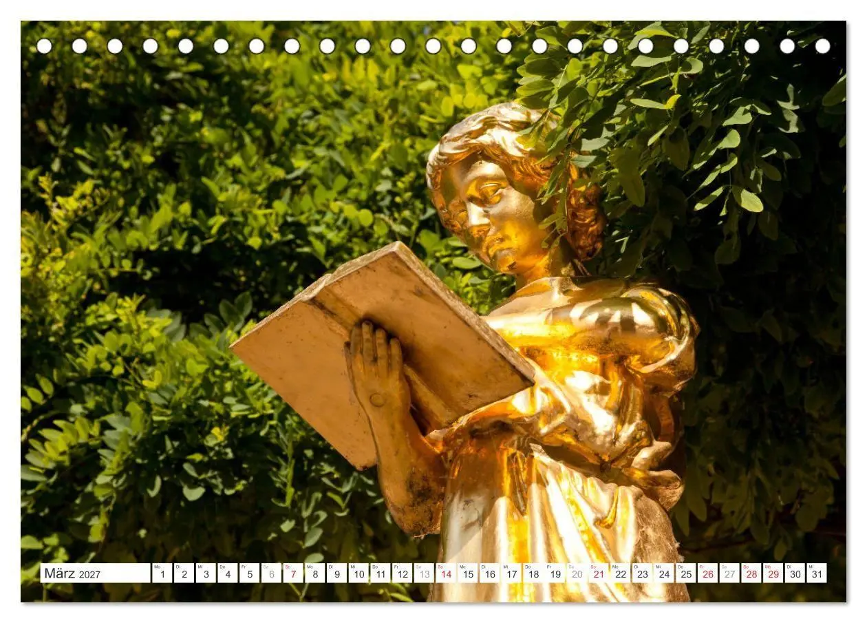 Bild: 9783516774665 | Thüringen - Weimar (Tischkalender 2027 DIN A5 quer), CALVENDO...