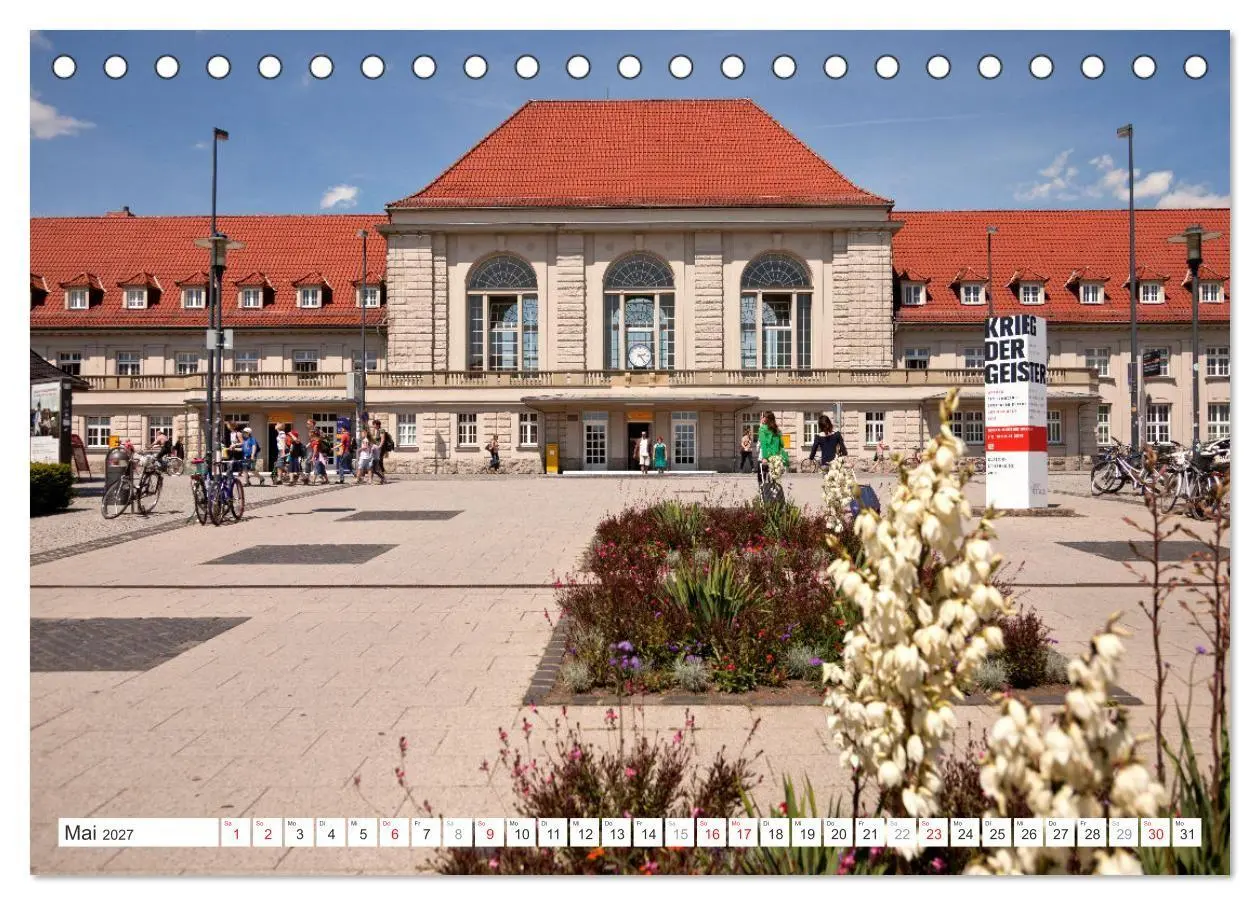 Bild: 9783516774665 | Thüringen - Weimar (Tischkalender 2027 DIN A5 quer), CALVENDO...