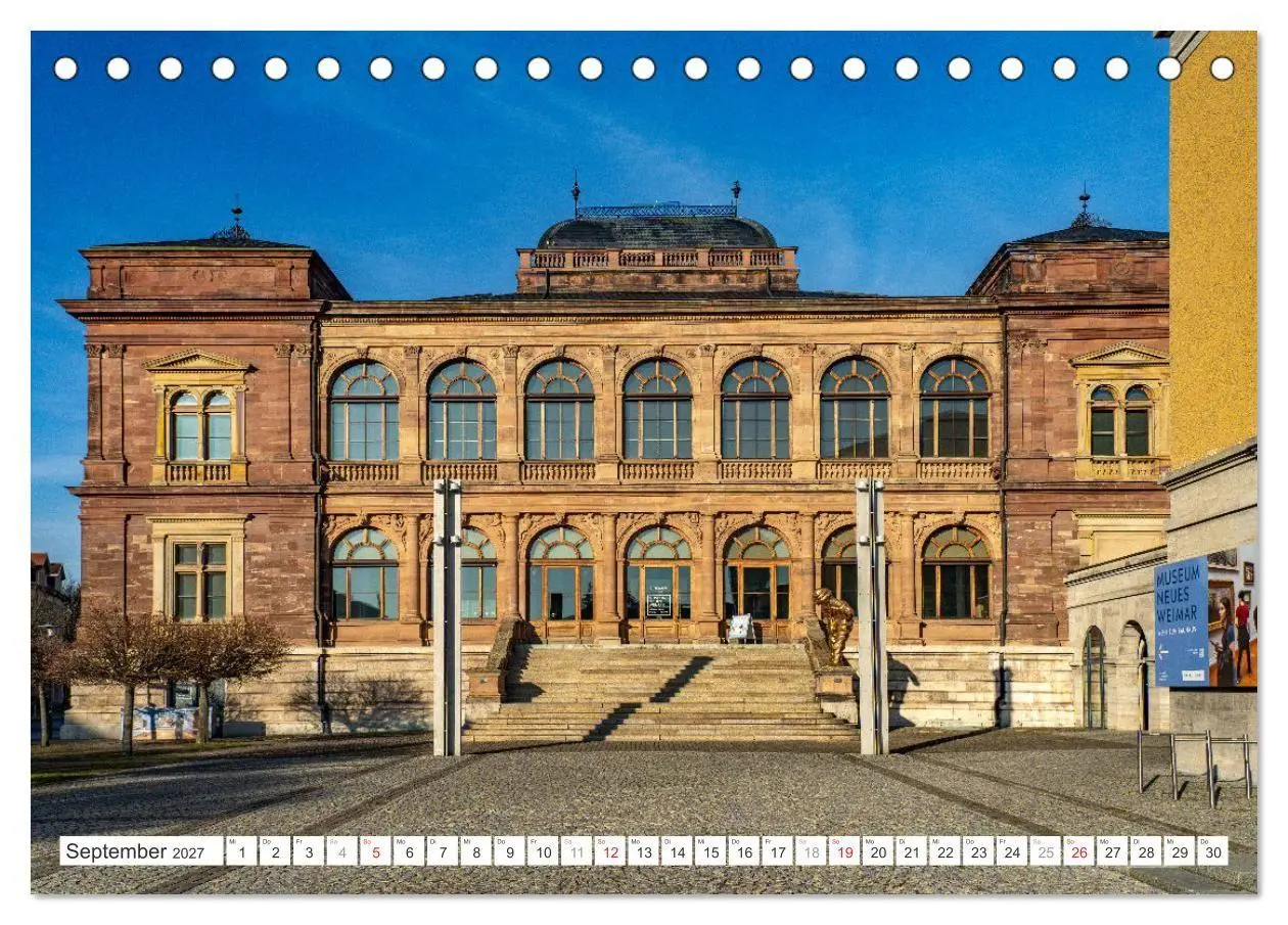 Bild: 9783516774665 | Thüringen - Weimar (Tischkalender 2027 DIN A5 quer), CALVENDO...
