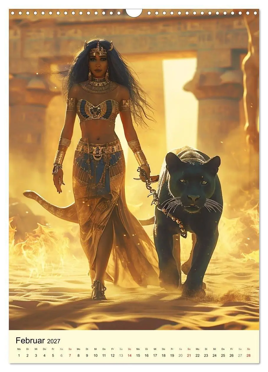 Bild: 9783569174665 | Ägyptischer Katzenkult. Priesterinnen der Göttin Bastet...