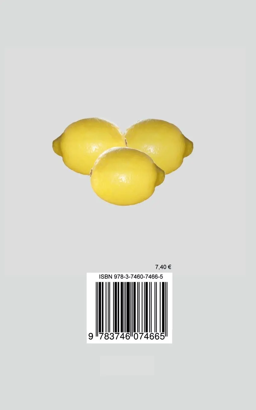 Rückseite: 9783746074665 | Dree Zitronen | ... un anner Märkens | Klaus-Peter Asmussen | Buch
