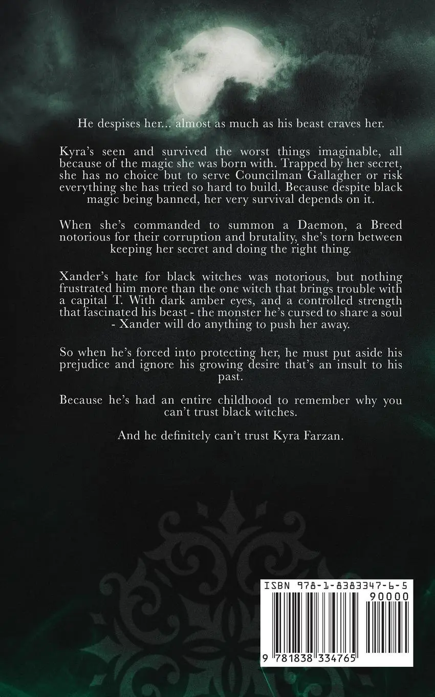 Rückseite: 9781838334765 | Kiss of Darkness | A Dark Paranormal Romance | Taylor Aston White