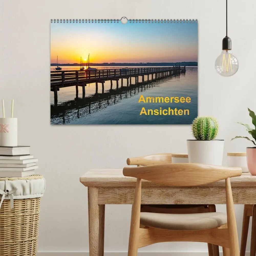 Bild: 9783435034765 | Ammersee-Ansichten (Wandkalender 2025 DIN A3 quer), CALVENDO...
