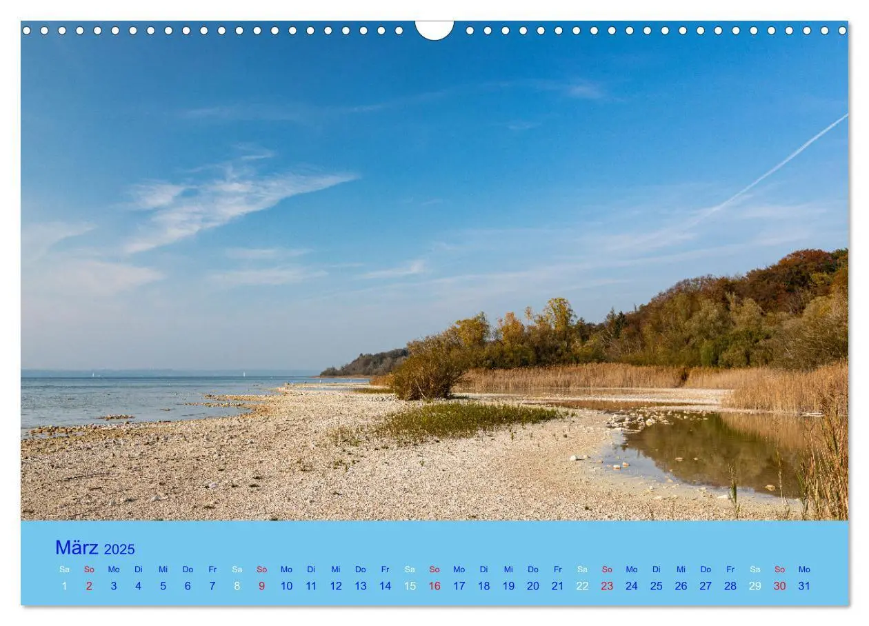 Bild: 9783435034765 | Ammersee-Ansichten (Wandkalender 2025 DIN A3 quer), CALVENDO...