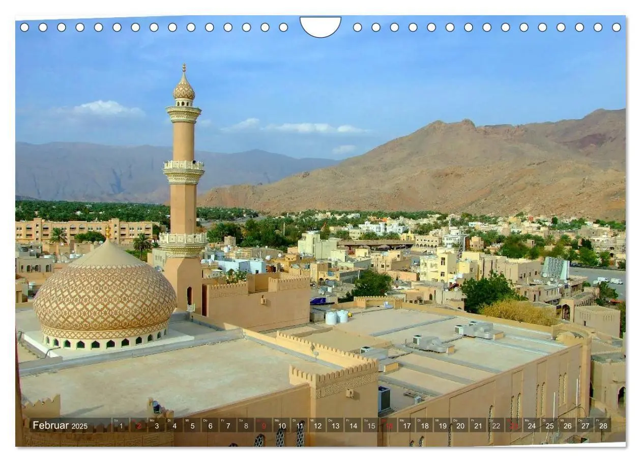 Bild: 9783435724765 | Oman - Eine Bilder-Reise (Wandkalender 2025 DIN A4 quer), CALVENDO...
