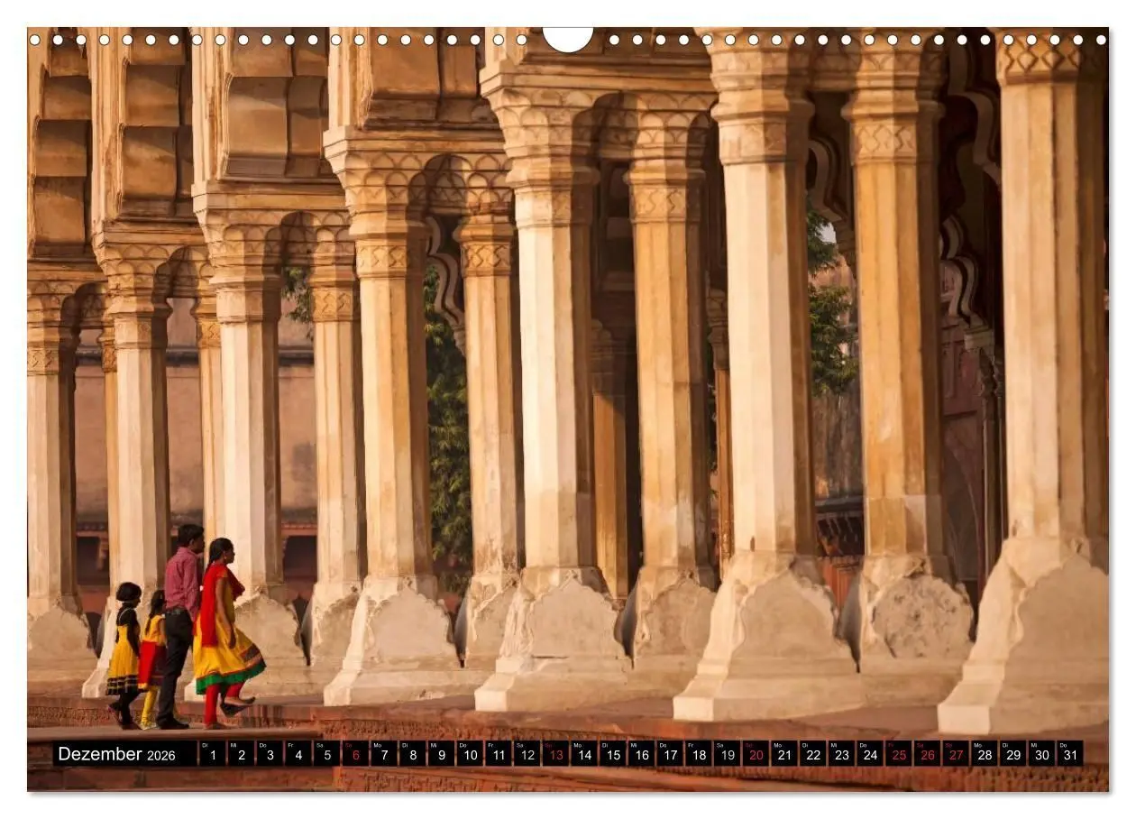 Bild: 9783516074765 | Indien - das goldene Dreieck, Delhi-Agra-Jaipur (Wandkalender 2026...