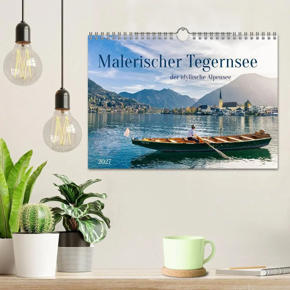 Bild: 9783569234765 | Malerischer Tegernsee (Wandkalender 2027 DIN A4 quer), CALVENDO...