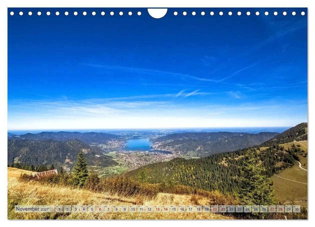 Bild: 9783569234765 | Malerischer Tegernsee (Wandkalender 2027 DIN A4 quer), CALVENDO...