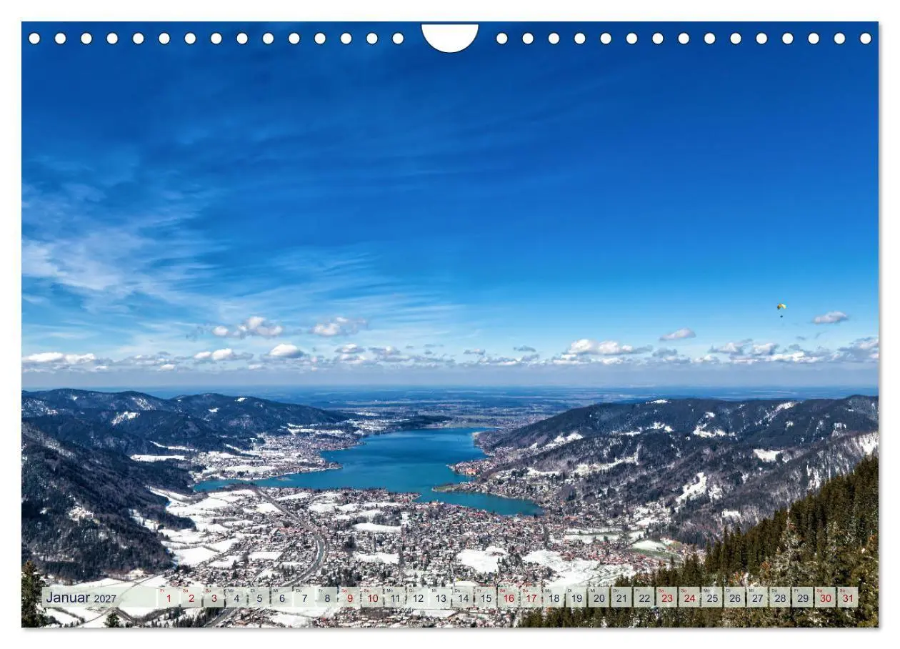 Bild: 9783569234765 | Malerischer Tegernsee (Wandkalender 2027 DIN A4 quer), CALVENDO...
