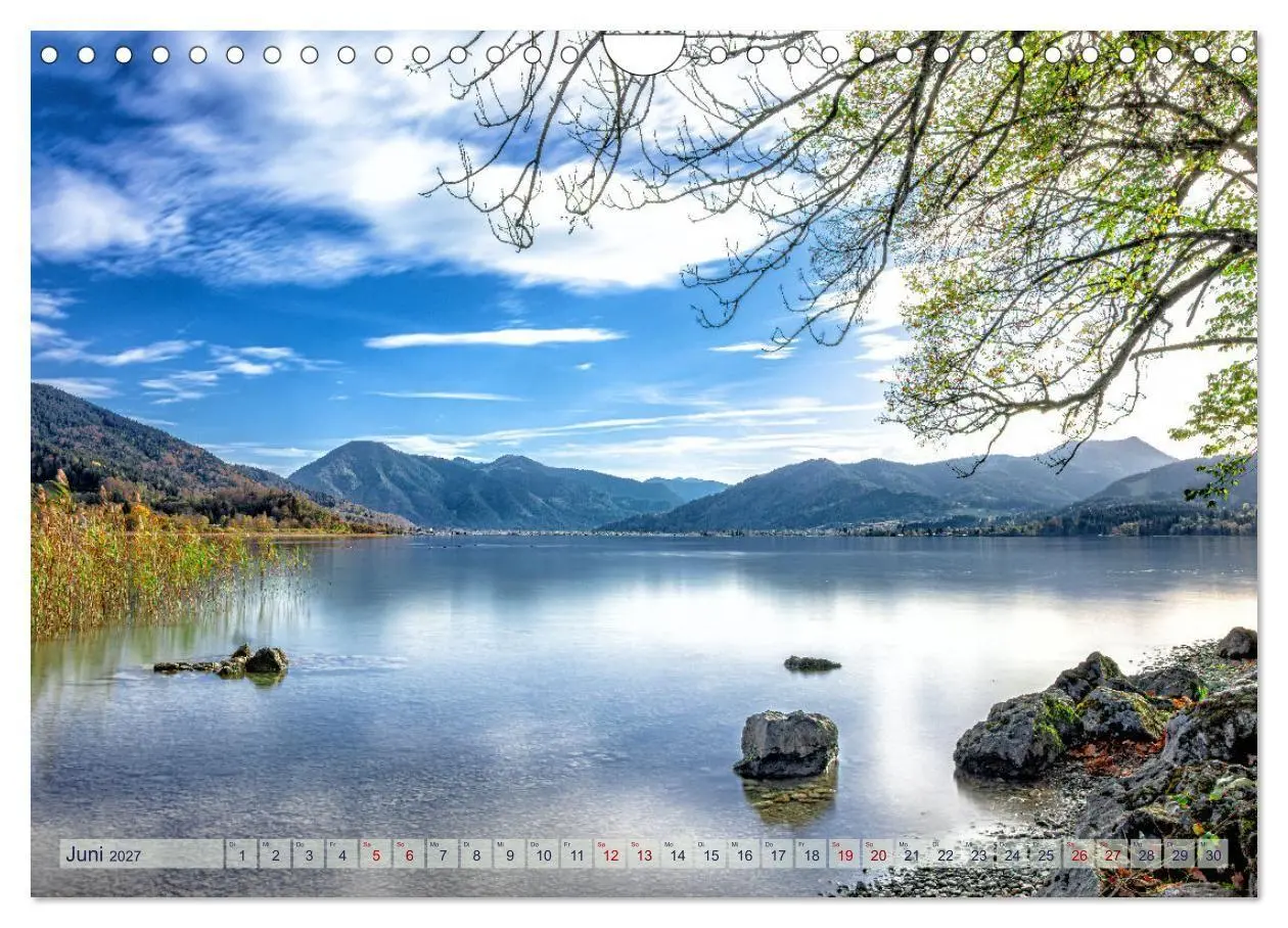 Bild: 9783569234765 | Malerischer Tegernsee (Wandkalender 2027 DIN A4 quer), CALVENDO...