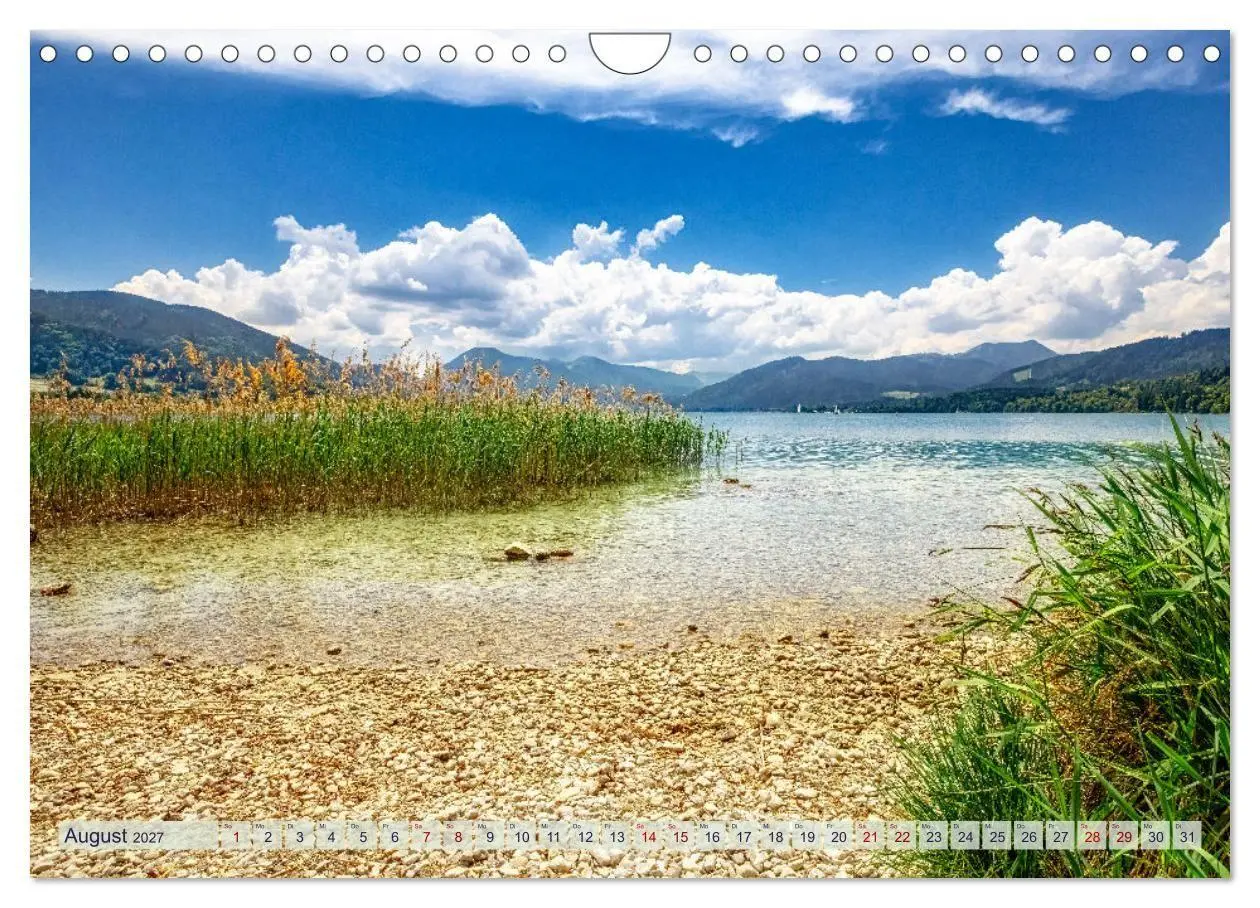 Bild: 9783569234765 | Malerischer Tegernsee (Wandkalender 2027 DIN A4 quer), CALVENDO...