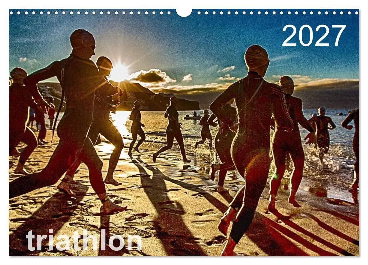 Cover: 9783569924765 | TRIATHLON 2027 (Wandkalender 2027 DIN A3 quer), CALVENDO...