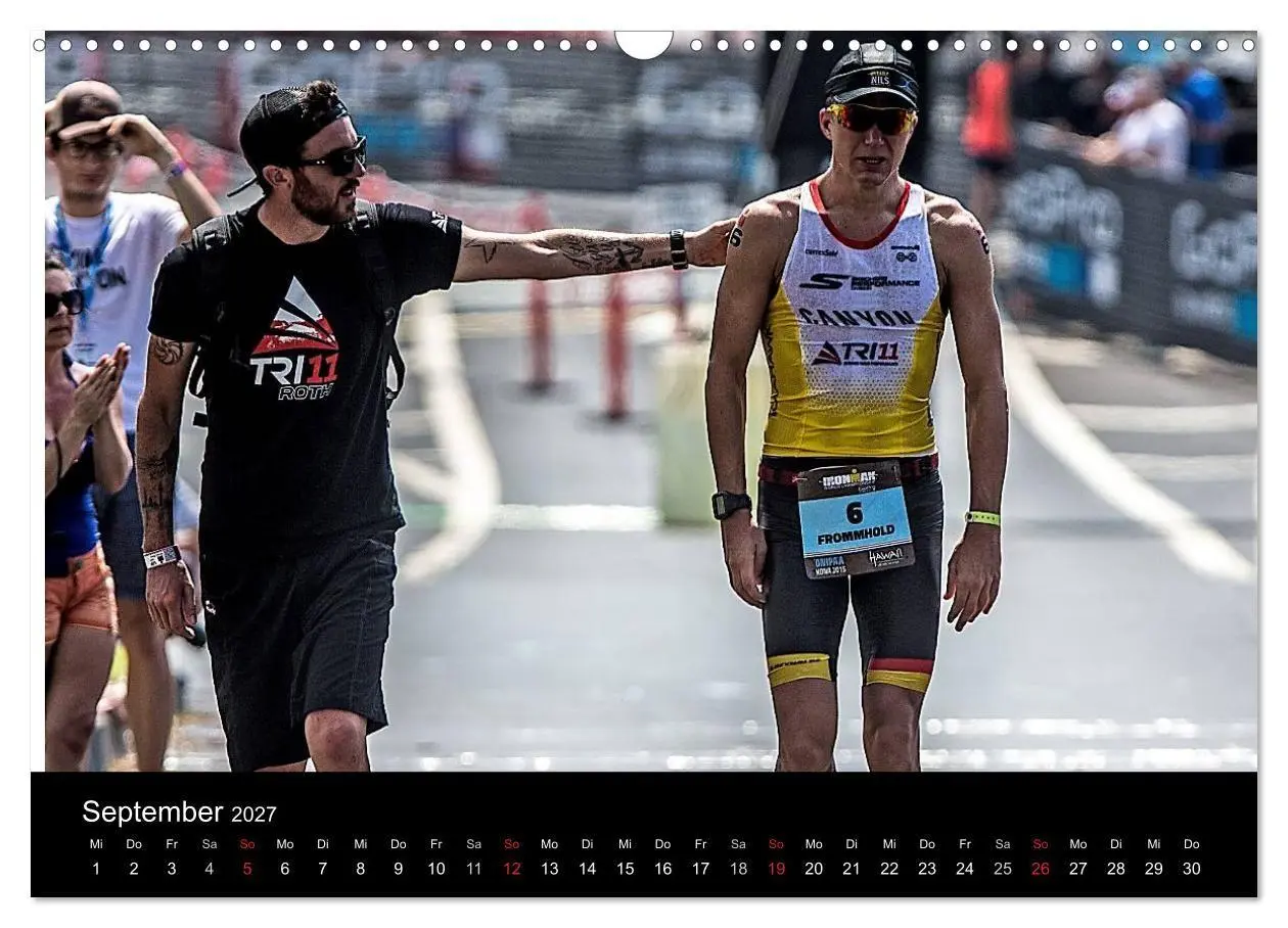 Bild: 9783569924765 | TRIATHLON 2027 (Wandkalender 2027 DIN A3 quer), CALVENDO...