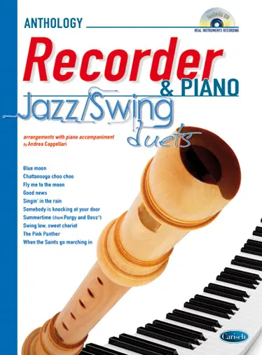 Cover: 9788850724765 | Anthology Jazz/Swing Duets (Sop. Recorder &amp; Piano) | Buch + CD
