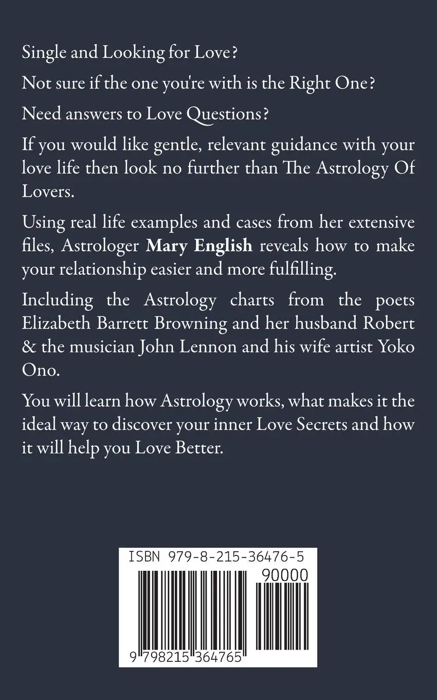 Rückseite: 9798215364765 | The Astrology of Lovers, How Astrology Can Help You Love Better | Buch