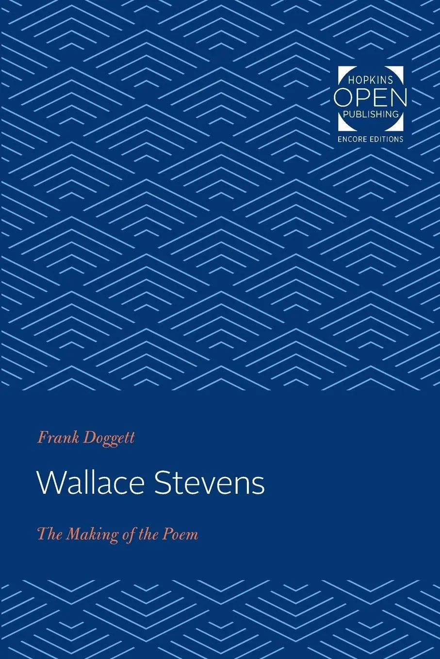 Cover: 9781421434865 | Wallace Stevens | The Making of the Poem | Frank Doggett | Taschenbuch