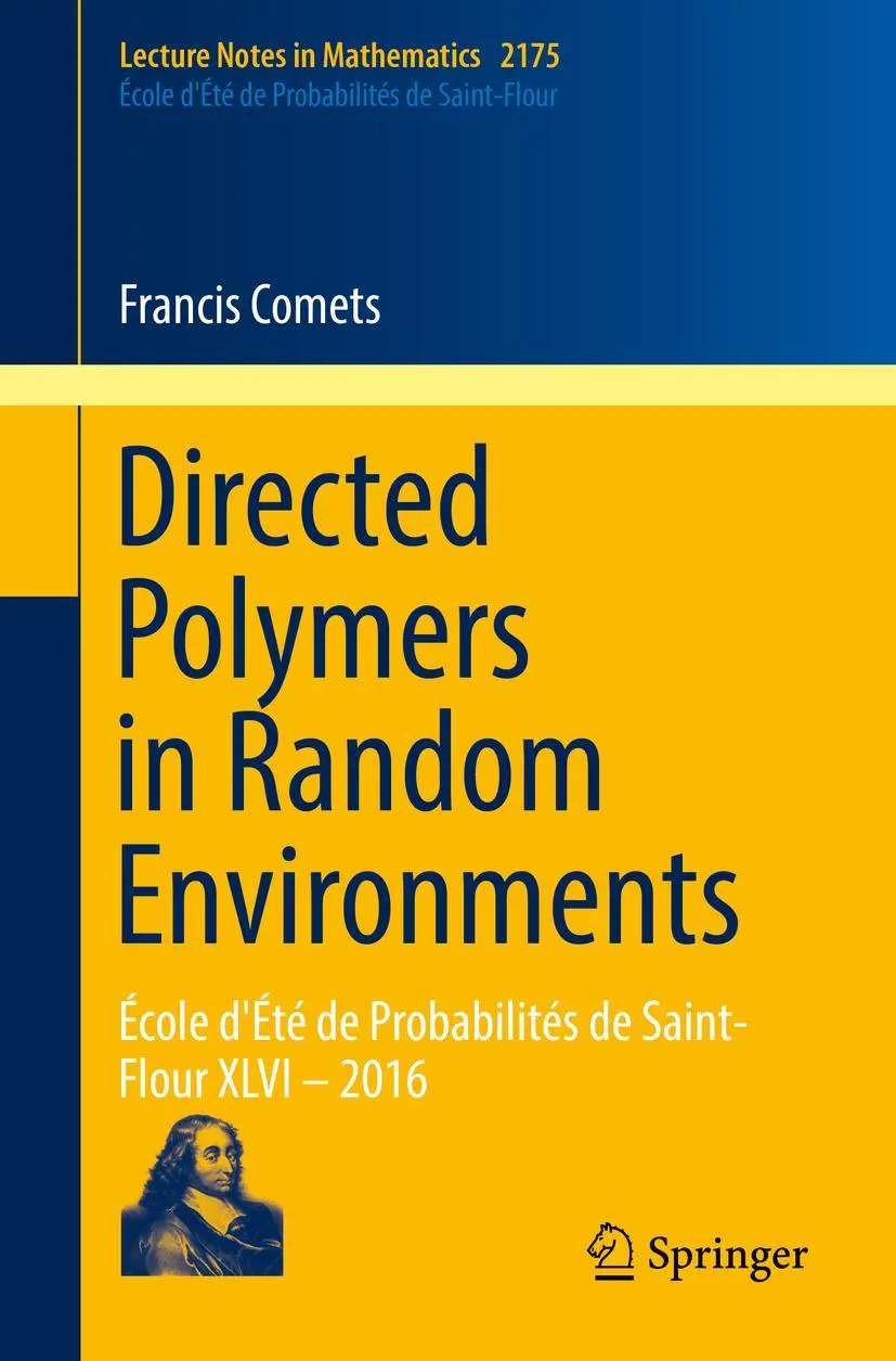 Cover: 9783319504865 | Directed Polymers in Random Environments | Francis Comets | Buch | xvi