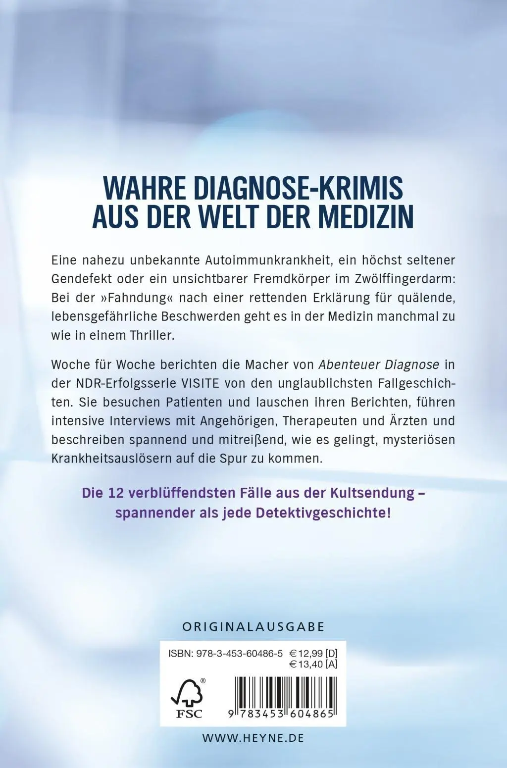 Bild: 9783453604865 | Abenteuer Diagnose | Volker Arend (u. a.) | Taschenbuch | 304 S.