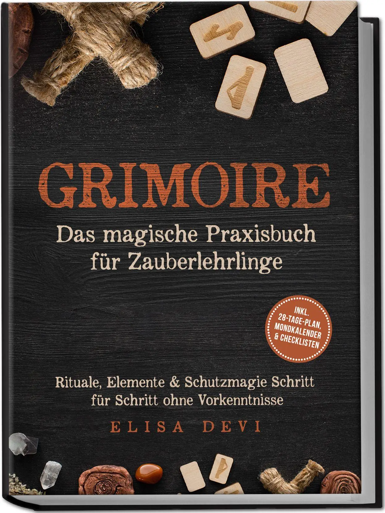 Cover: 9783757634865 | Grimoire - Das magische Praxisbuch für Zauberlehrlinge: Rituale,...
