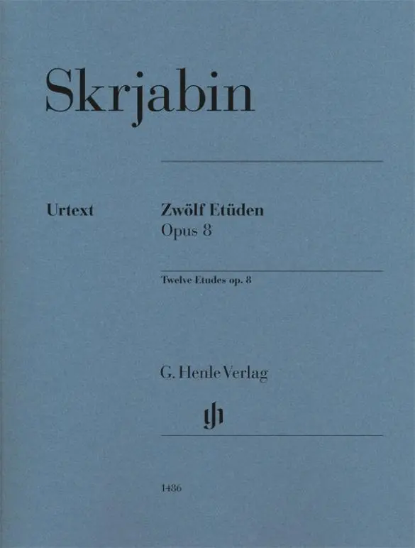 Cover: 9790201814865 | Alexander Skrjabin - Zwölf Etüden op. 8 | Valentina Rubcova | Buch