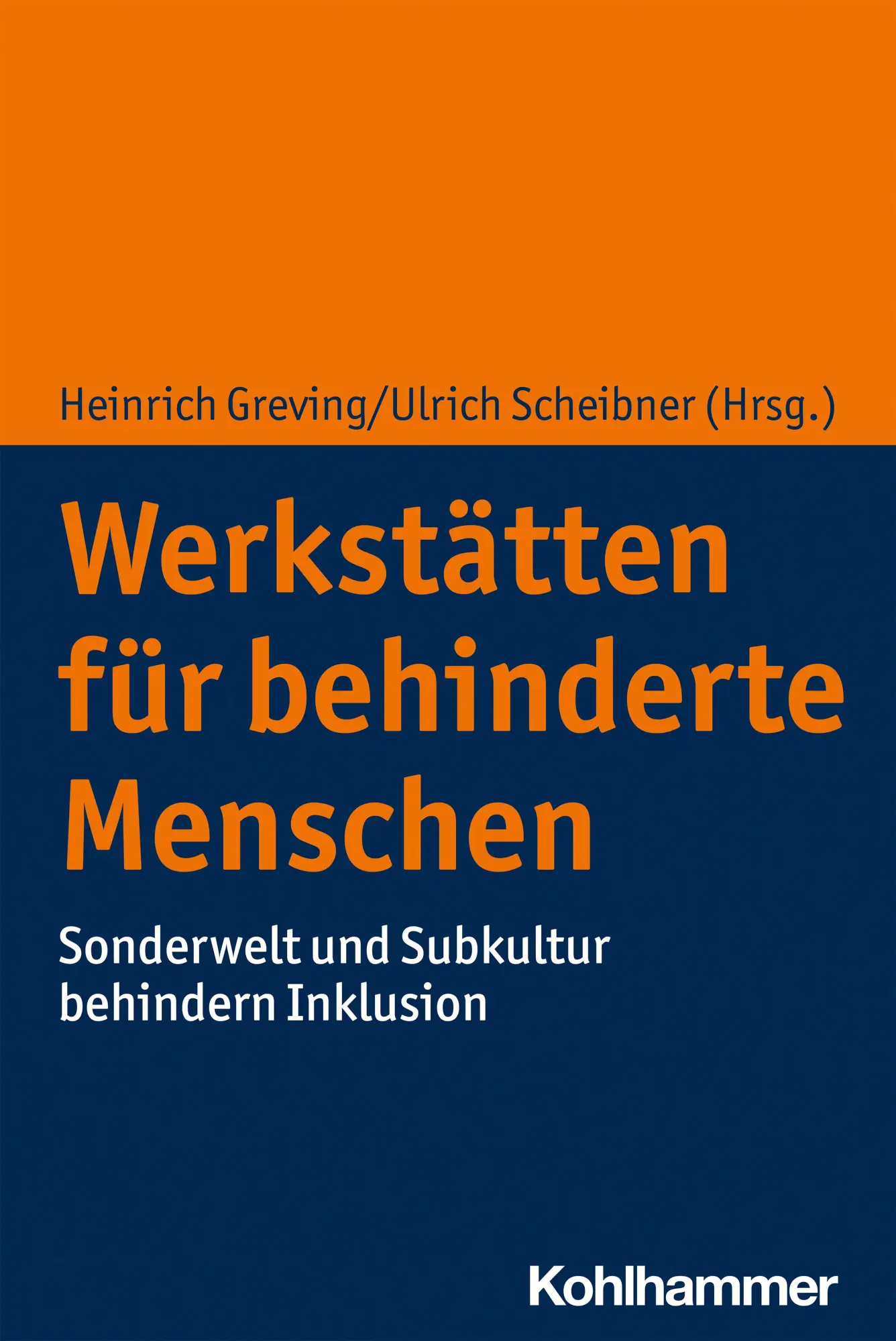 Cover: 9783170384965 | Werkstätten für behinderte Menschen | Heinrich Greving (u. a.) | Buch
