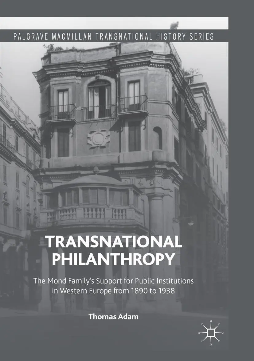 Cover: 9783319804965 | Transnational Philanthropy | Thomas Adam | Taschenbuch | xiii | 2018
