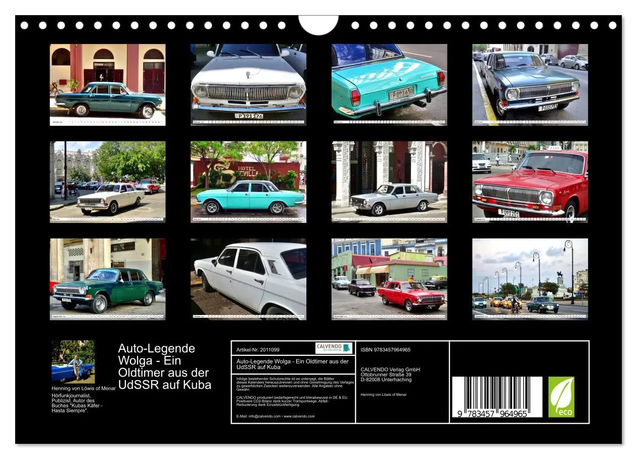 Bild: 9783457964965 | Auto-Legende Wolga - Ein Oldtimer aus der UdSSR auf Kuba...