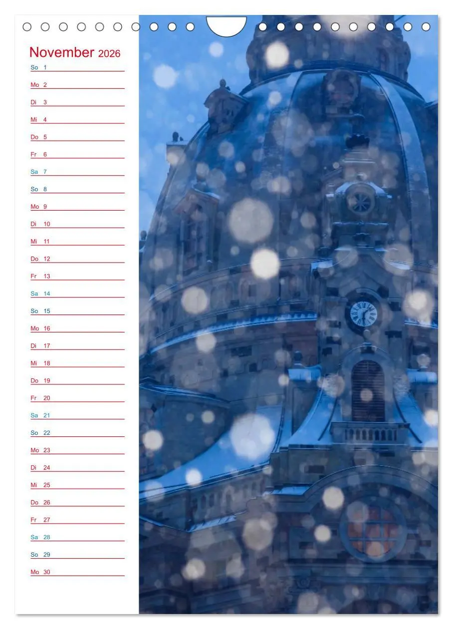 Bild: 9783516434965 | Frauenkirche Dresden (Wandkalender 2026 DIN A4 hoch), CALVENDO...