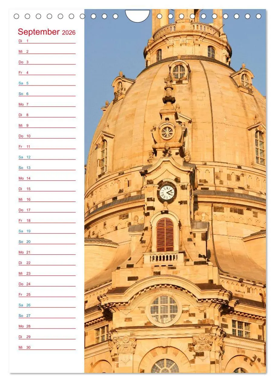 Bild: 9783516434965 | Frauenkirche Dresden (Wandkalender 2026 DIN A4 hoch), CALVENDO...