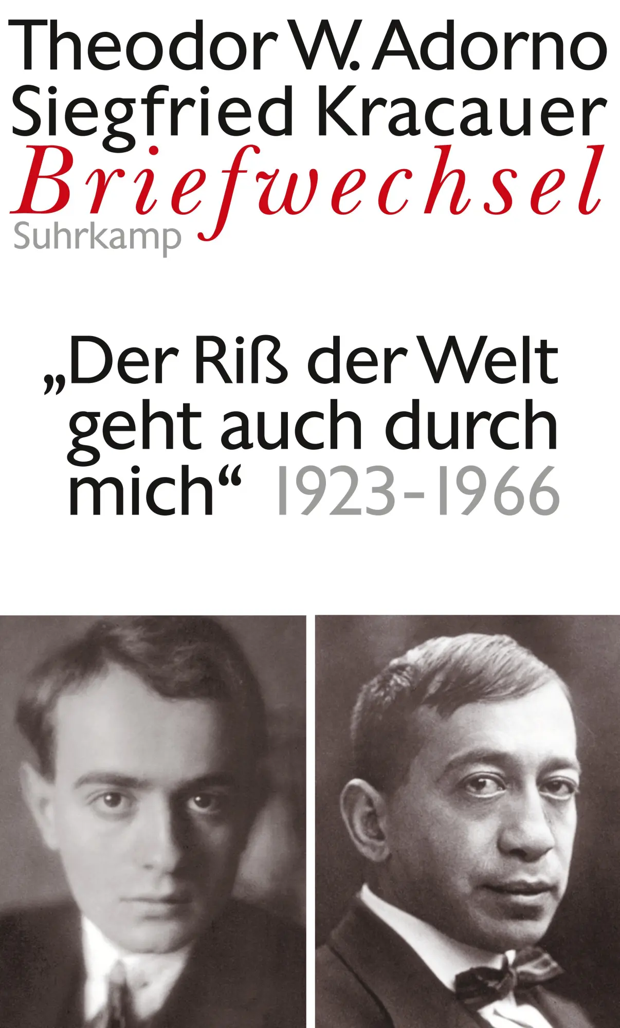 Cover: 9783518584965 | Briefwechsel 7. Theodor W. Adorno/Siegfried Kracauer. Briefwechsel...