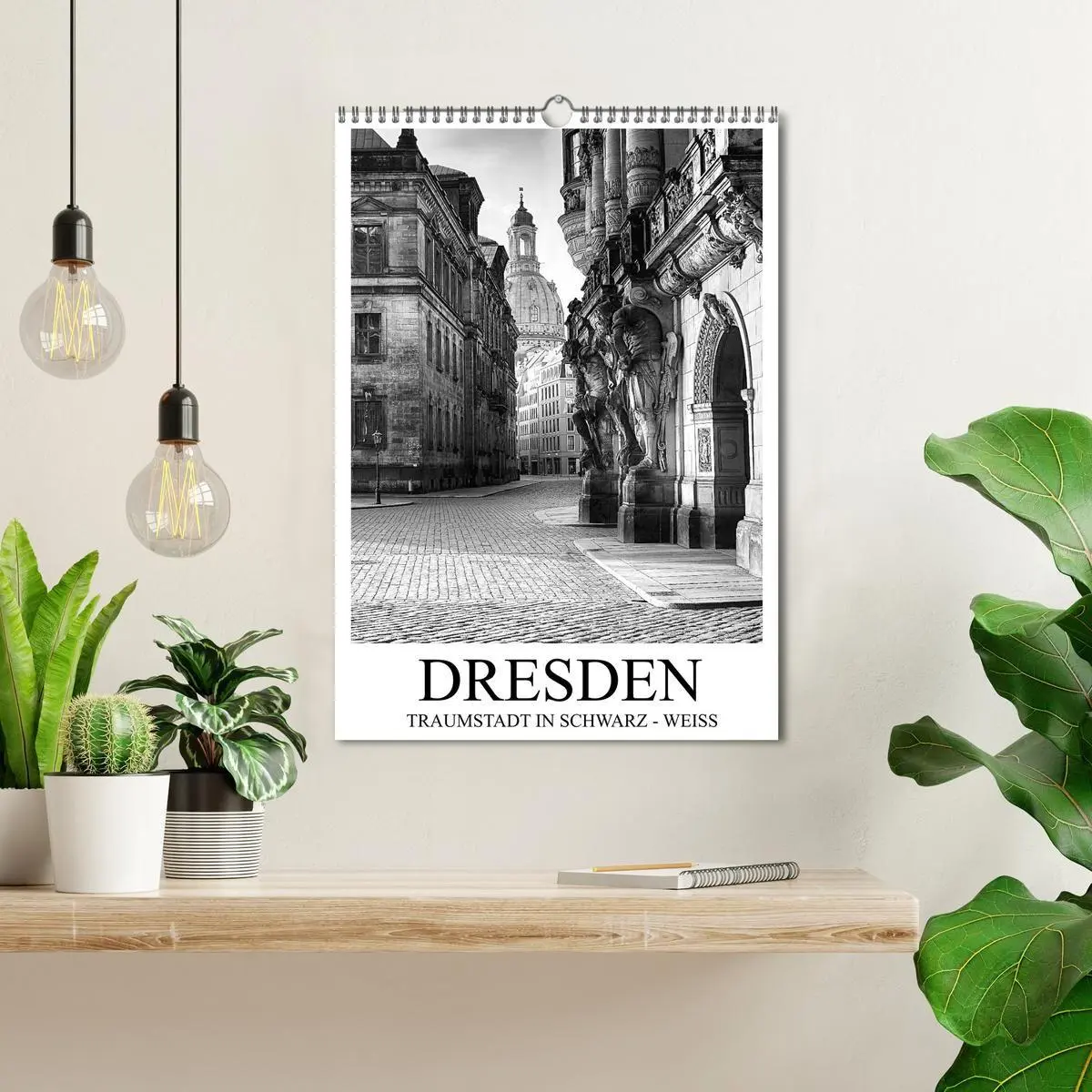Bild: 9783594104965 | Dresden Traumstadt in Schwarz-Weiß (Wandkalender 2027 DIN A3 hoch),...
