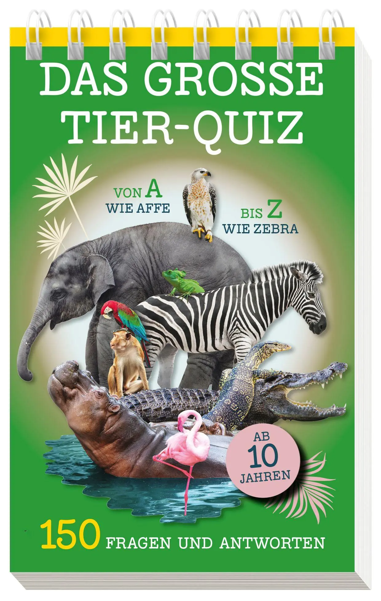 Cover: 9783625194965 | Das große Tier-Quiz I ab 10 Jahren | Taschenbuch | 104 S. | Deutsch