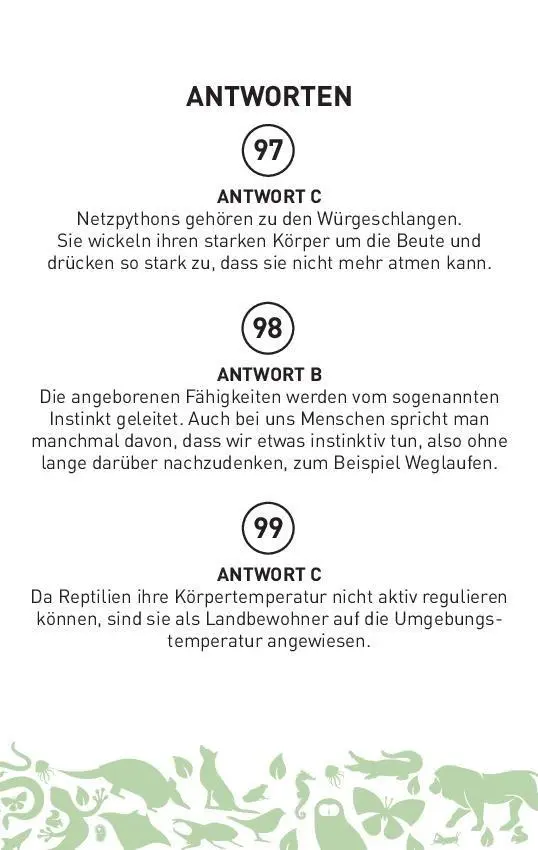 Bild: 9783625194965 | Das große Tier-Quiz I ab 10 Jahren | Taschenbuch | 104 S. | Deutsch