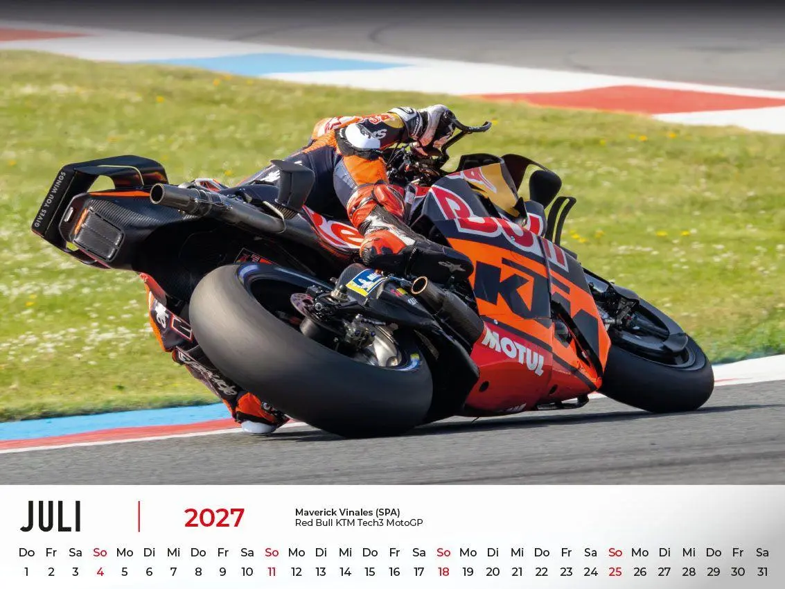 Bild: 9783948794965 | Motorrad Grand Prix Kalender 2027 | Frank Pommer | Kalender | Deutsch
